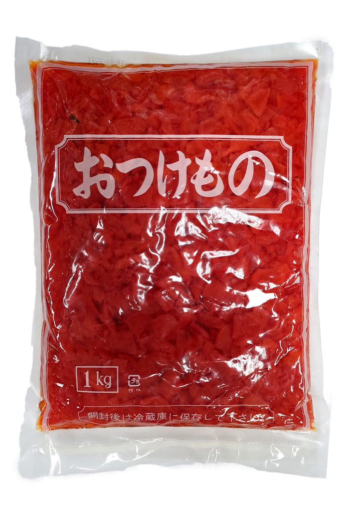 福神漬 1KG/包 (10包/箱) (MY03-1)-日本食材-打邊爐食材-氣炸食譜-日本刺身- iEATplus日本業務超市