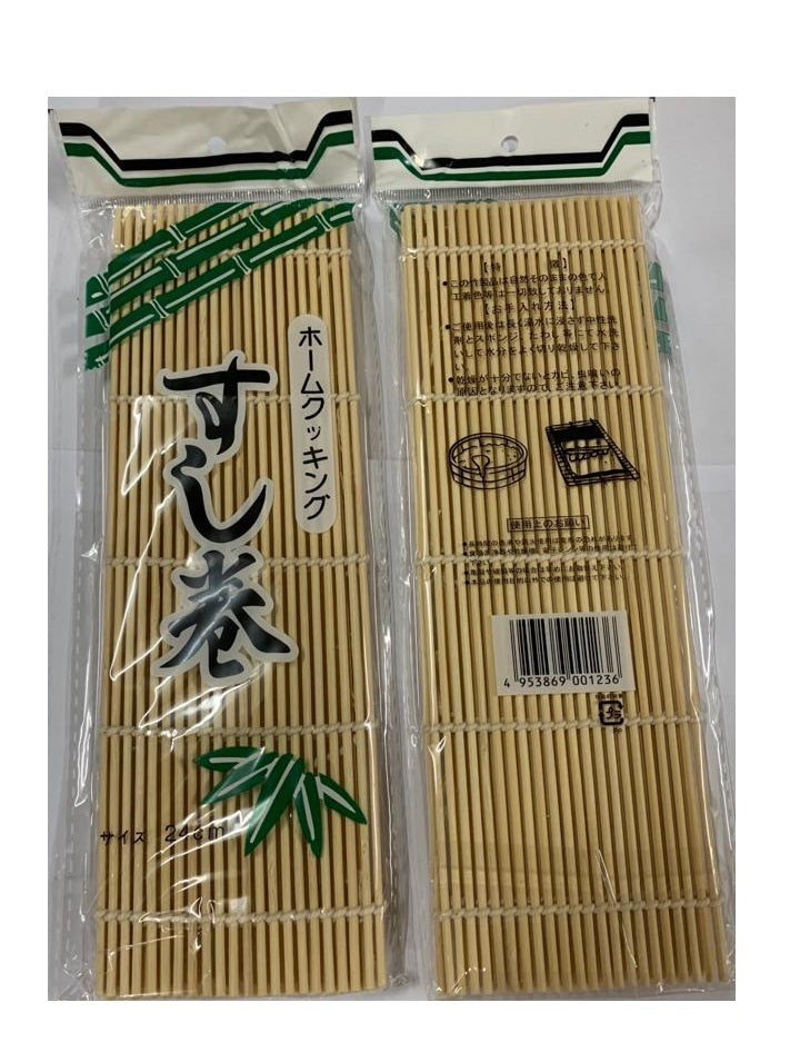 壽司(白)竹席 (24*24cm/片) 1片/包，200包/箱 (BM01A)-日本食材-打邊爐食材-氣炸食譜-日本刺身- iEATplus日本業務超市