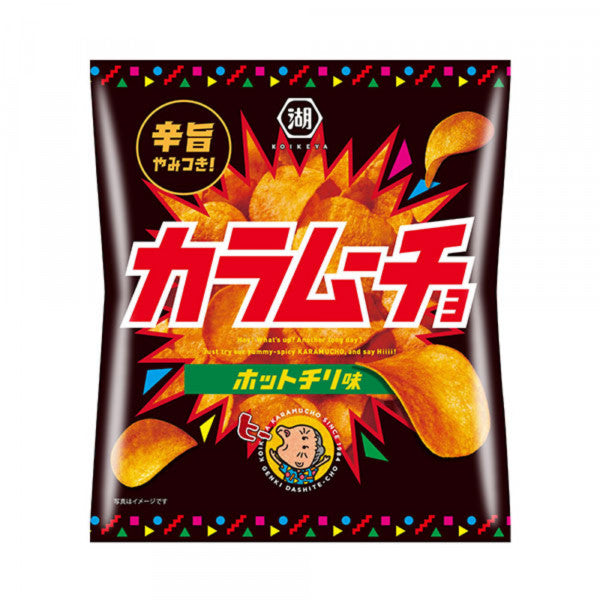 日本湖池屋Columno Chops 辣薯片 55g