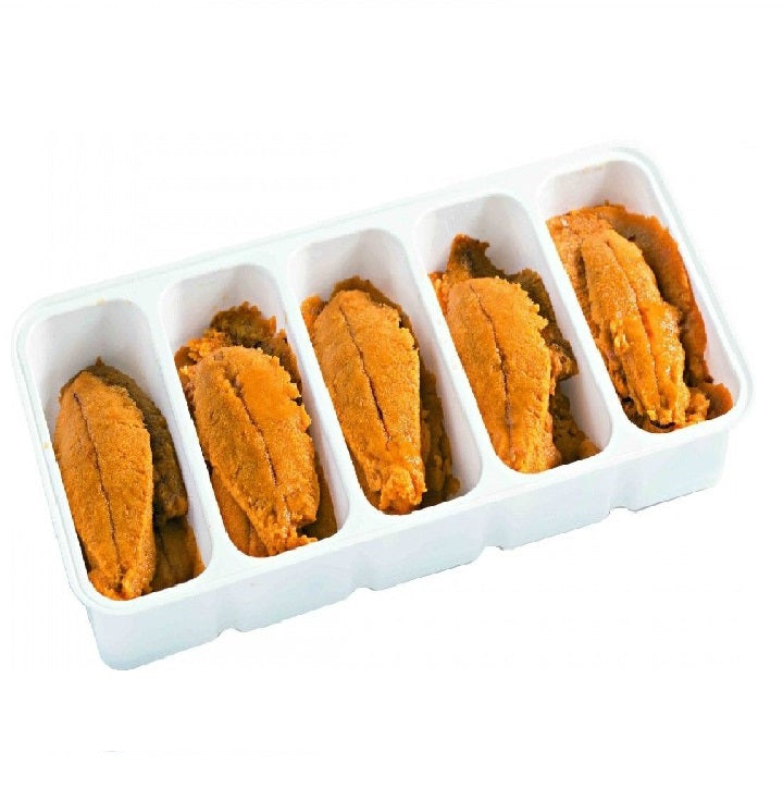 凍-新鮮加洲大海膽約120g(白膠盒) (CS30)-日本食材-打邊爐食材-氣炸食譜-日本刺身- iEATplus日本業務超市