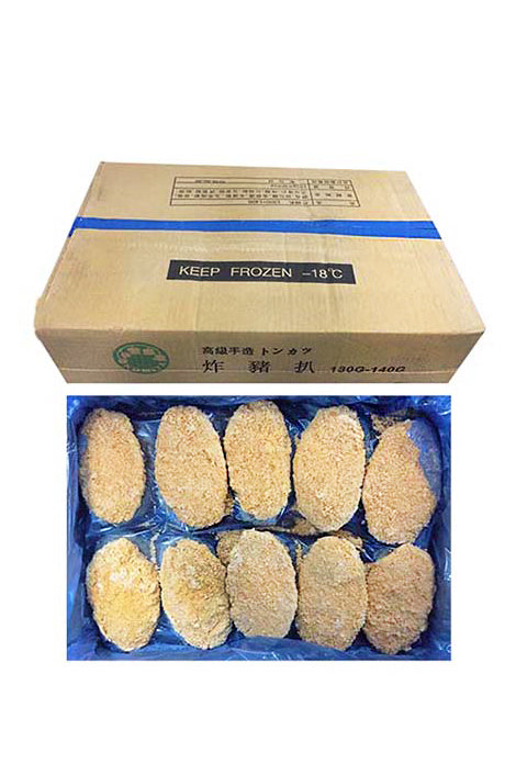 凍-日式吉列豬排110gx50件 (FM03SR)-日本食材-打邊爐食材-氣炸食譜-日本刺身- iEATplus日本業務超市