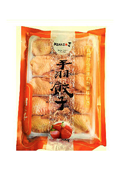 Manna J 手羽明太子餃子(雞翼) 50gx10只/包-日本食材-打邊爐食材-氣炸食譜-日本刺身- iEATplus日本業務超市