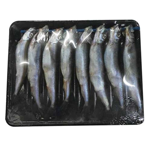 凍-多春魚 170g (8條)/包 (30包/箱)黑碟 (FS005-170B)-日本食材-打邊爐食材-氣炸食譜-日本刺身- iEATplus日本業務超市