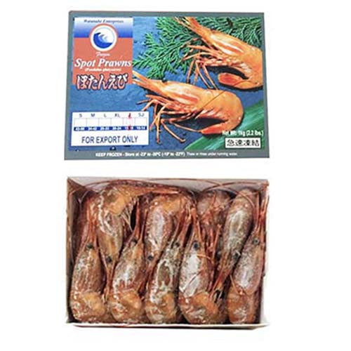 阿拉斯加WATANABE牡丹蝦 XL (21-25隻) 1kg-日本食材-打邊爐食材-氣炸食譜-日本刺身- iEATplus日本業務超市