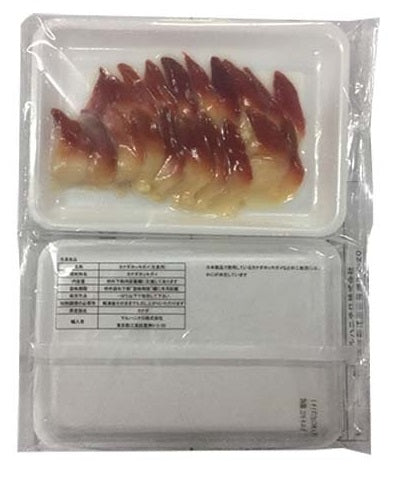 凍-日本進口壽司北寄貝片(6.25gx20片)/包 20包/ 箱，2箱/札 (FS094JSA)-日本食材-打邊爐食材-氣炸食譜-日本刺身- iEATplus日本業務超市