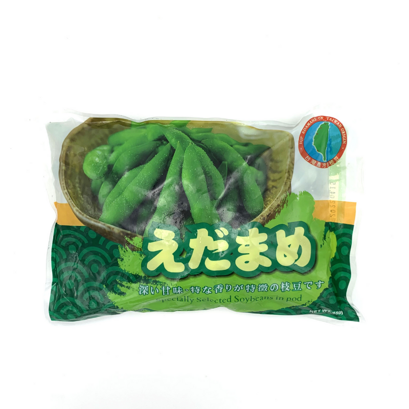 台灣急凍枝豆 450g/包-日本食材-打邊爐食材-氣炸食譜-日本刺身- iEATplus日本業務超市