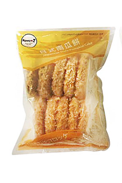 凍-Manna J 南瓜薯餅 75gx10件/包-日本食材-打邊爐食材-氣炸食譜-日本刺身- iEATplus日本業務超市