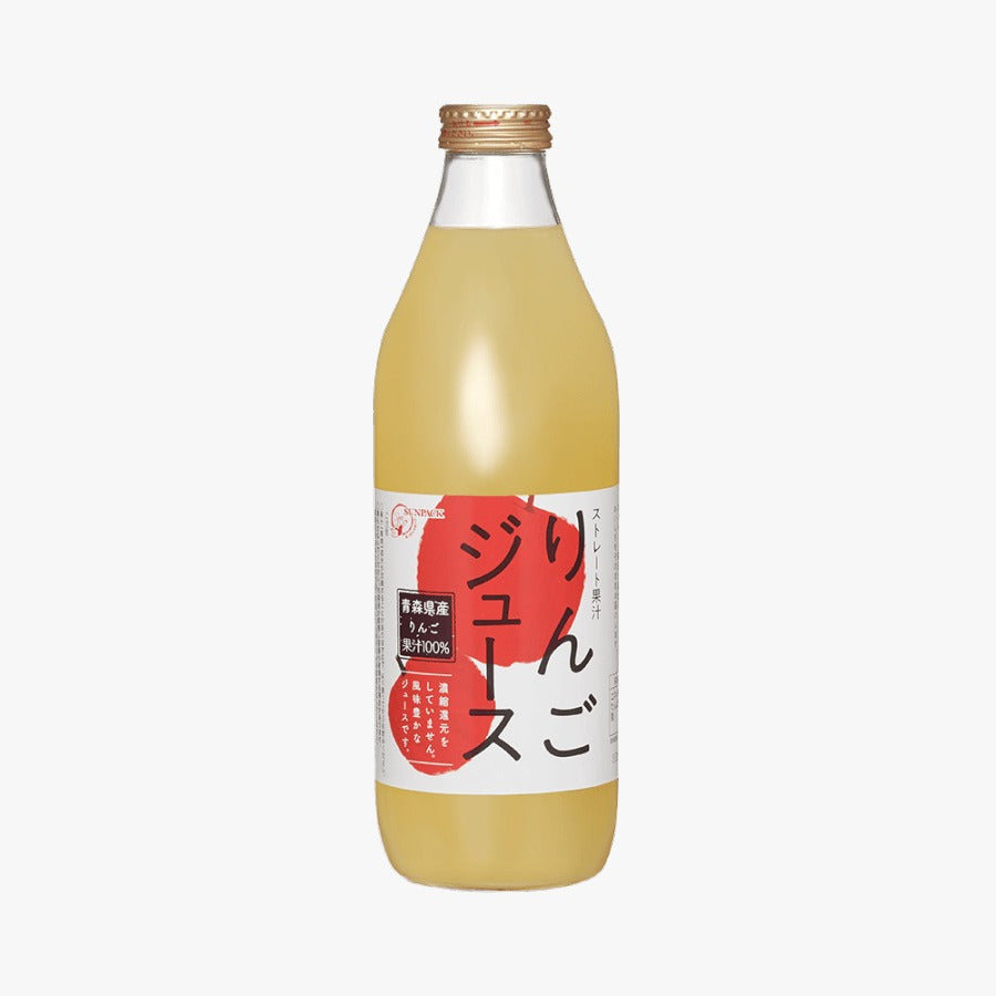 日本GOLD PACK SUNPACK 林檎蘋果汁 1L-日本食材-打邊爐食材-氣炸食譜-日本刺身- iEATplus日本業務超市