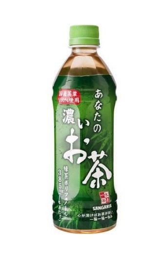 Sangaria濃味綠茶 500mlx24 (JPST03A)-日本食材-打邊爐食材-氣炸食譜-日本刺身- iEATplus日本業務超市
