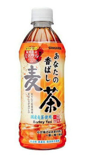 Sangaria大麥茶 500m/瓶l X 24 (JPST14A)-日本食材-打邊爐食材-氣炸食譜-日本刺身- iEATplus日本業務超市