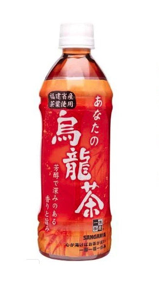 Sangaria 烏龍茶(芳醇)500ml x 24支 (JPST4412)-日本食材-打邊爐食材-氣炸食譜-日本刺身- iEATplus日本業務超市