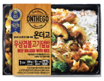 凍-韓國Onthego 牛肉蓋飯290g (KFR07A)-日本食材-打邊爐食材-氣炸食譜-日本刺身- iEATplus日本業務超市