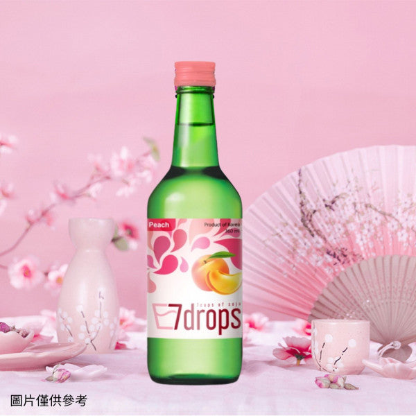 韓國7DROPS香桃味燒酒 16% 360ml