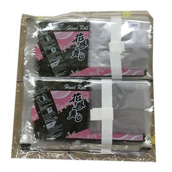 單翼手卷海苔 100片/包 50包/箱 (RH05C)-日本食材-打邊爐食材-氣炸食譜-日本刺身- iEATplus日本業務超市