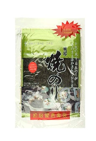 明邦燒紫菜+卷席>40包/箱 (RSW10BA)-日本食材-打邊爐食材-氣炸食譜-日本刺身- iEATplus日本業務超市