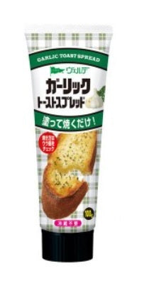 QP 蒜蓉味多士醬 100g x 24支/箱 (SJJD2262)-日本食材-打邊爐食材-氣炸食譜-日本刺身- iEATplus日本業務超市