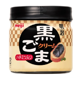 日本明治黑芝麻霜 130g (SJJD5544/501007)-日本食材-打邊爐食材-氣炸食譜-日本刺身- iEATplus日本業務超市