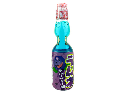 日本Hata 藍莓味波子汽水 200ml x 30 (JP20BBA)-日本食材-打邊爐食材-氣炸食譜-日本刺身- iEATplus日本業務超市