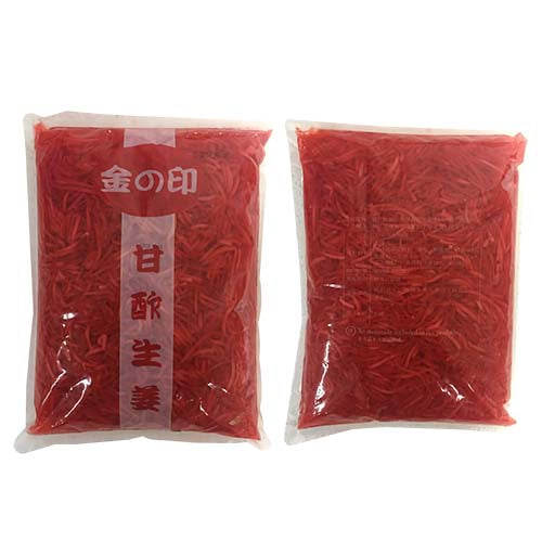紅薑絲(1.5KG) x 10 (MY16A)-日本食材-打邊爐食材-氣炸食譜-日本刺身- iEATplus日本業務超市